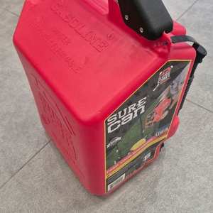 슈어캔 기름통 5갤런 레드