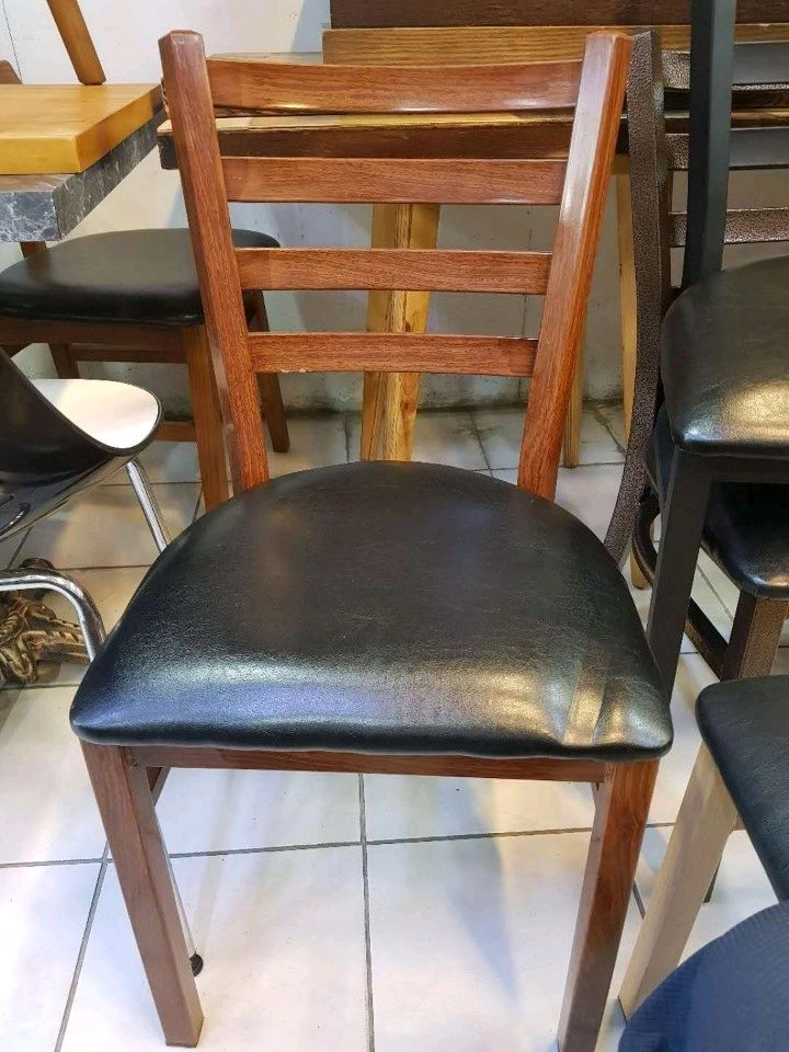 업소용,식당 철재의자(미사용품) 이미지