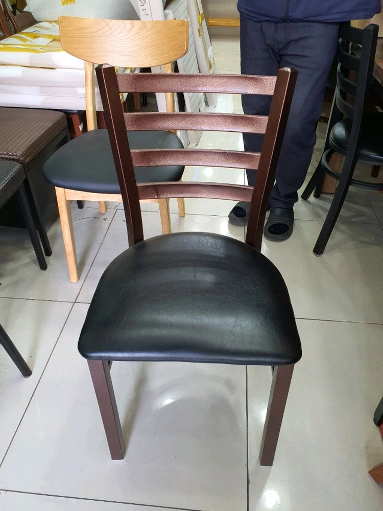 업소용,식당 철재의자(미사용품) 이미지