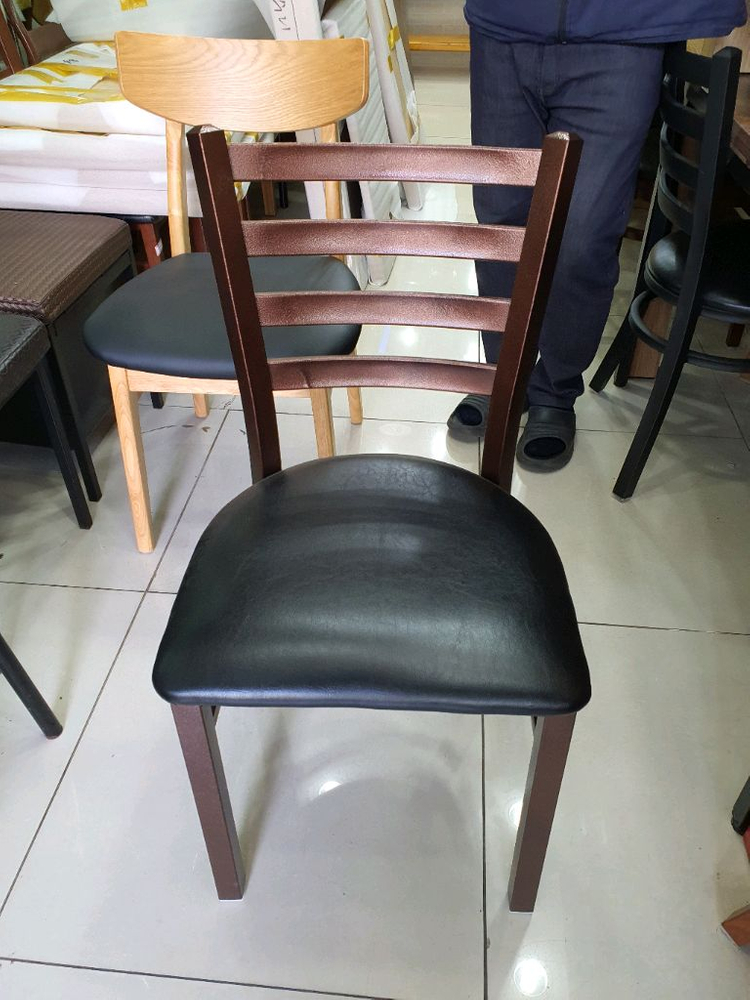 업소용,식당 철재의자(미사용품) 이미지
