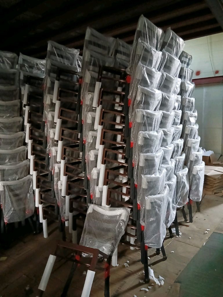 업소용,식당 철재의자(미사용품) 이미지