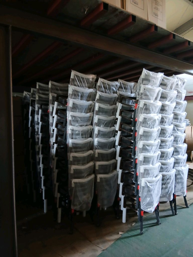 업소용,식당 철재의자(미사용품) 이미지