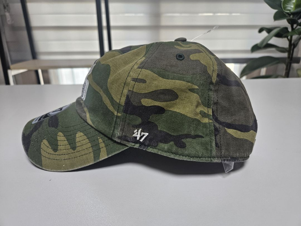 47브랜드 클리블랜드 브라운스 카모 클린업 볼캡--5