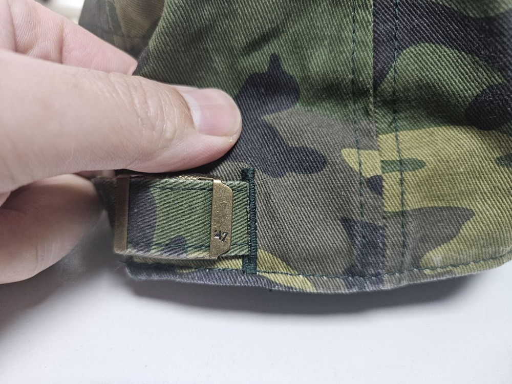 47브랜드 클리블랜드 브라운스 카모 클린업 볼캡--7