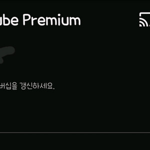 유튜브 프리미엄 1개월