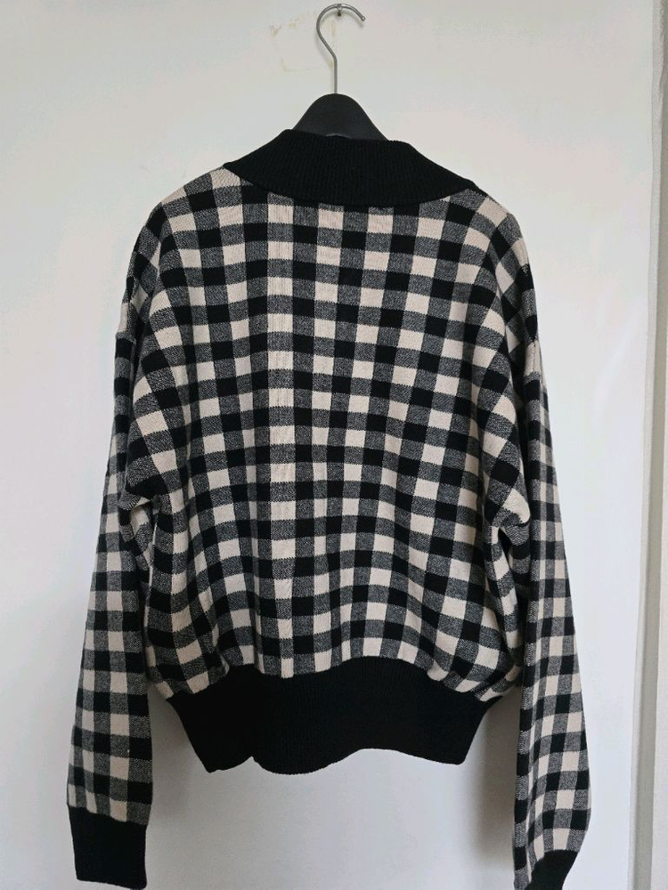 (새상품)칼라거펠트 집업자켓+니트(77) 이미지