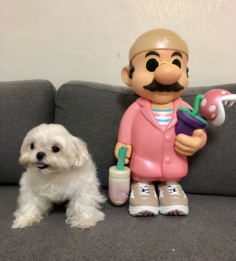 풀스 파라다이스 마리오 X 레옹 피규어--2