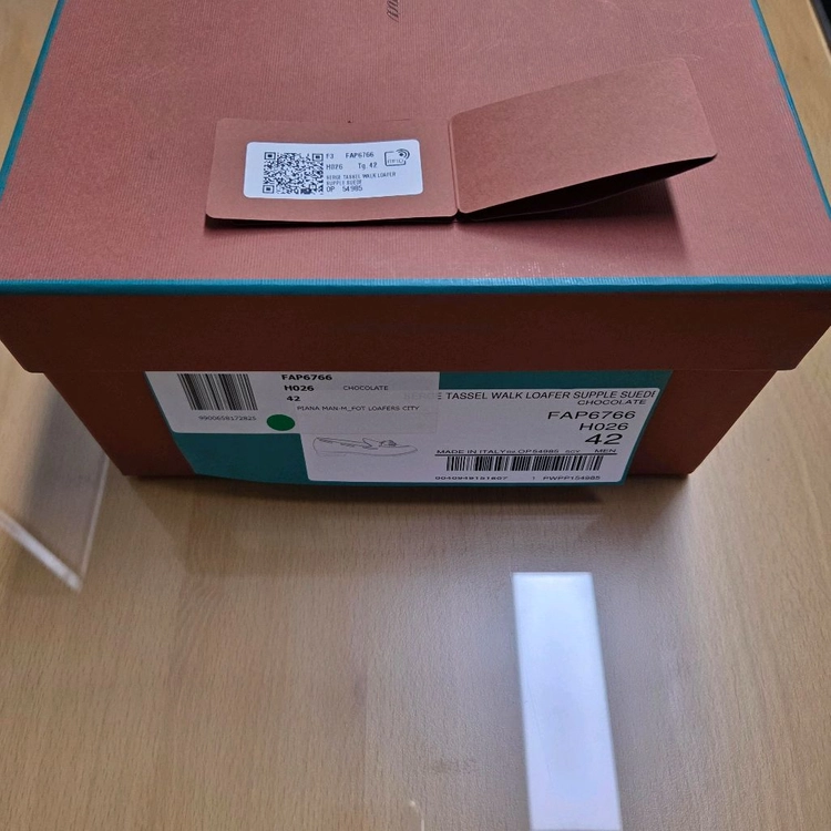 (인하)로로피아나 세르주 워크 로퍼 42 새상품 다크 브라운 이미지