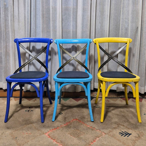 인테리어 빈티지 크로스백 체어