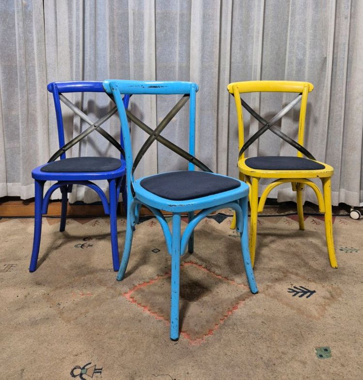 인테리어 빈티지 크로스백 체어--4