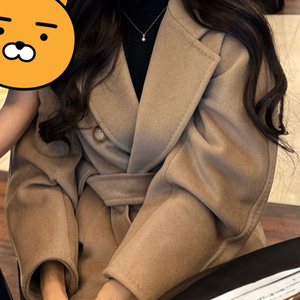 25FW 막스마라 마담코트 IT36 카멜(1회착용)