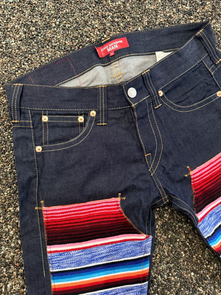 (급처)준야와타나베x자미로콰이 데님M사이즈(32-34인치) 판매해요 이미지