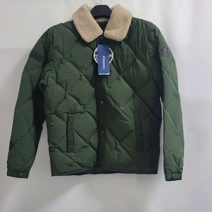 새상품)디스커버리 남성 카라넥 튜브 구스다운 경량패딩 100