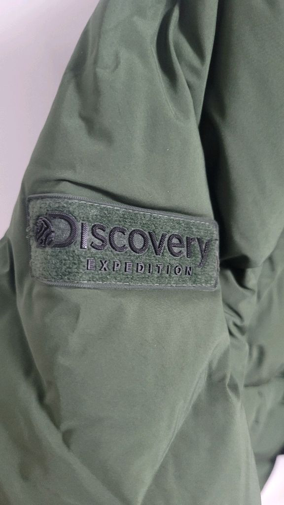 새상품)디스커버리 남성 카라넥 튜브 구스다운 경량패딩 100--6