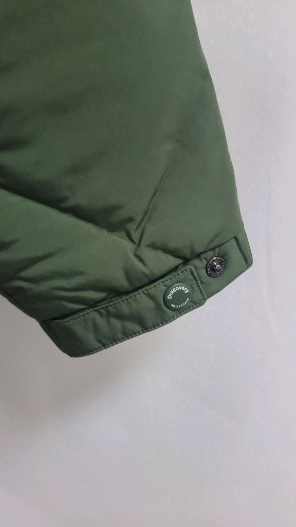 새상품)디스커버리 남성 카라넥 튜브 구스다운 경량패딩 100--7