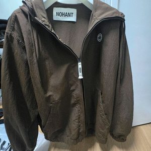 NOHANT 노앙 브라운 후드 집업 자켓 이미지