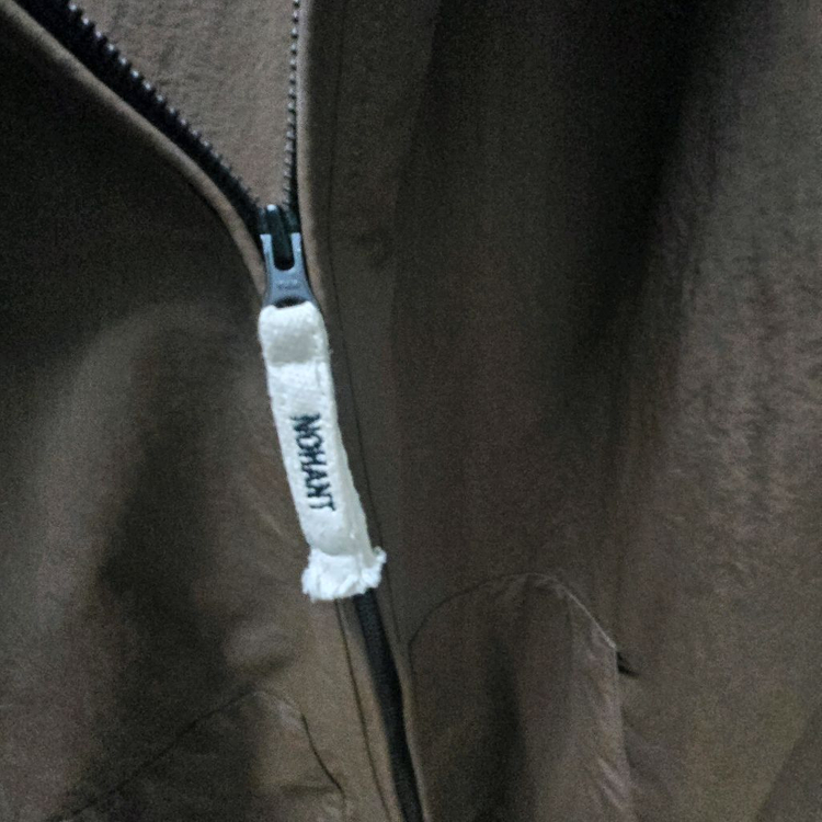 NOHANT 노앙 브라운 후드 집업 자켓 이미지