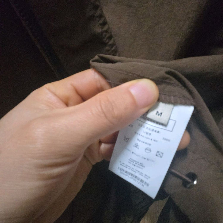 NOHANT 노앙 브라운 후드 집업 자켓 이미지