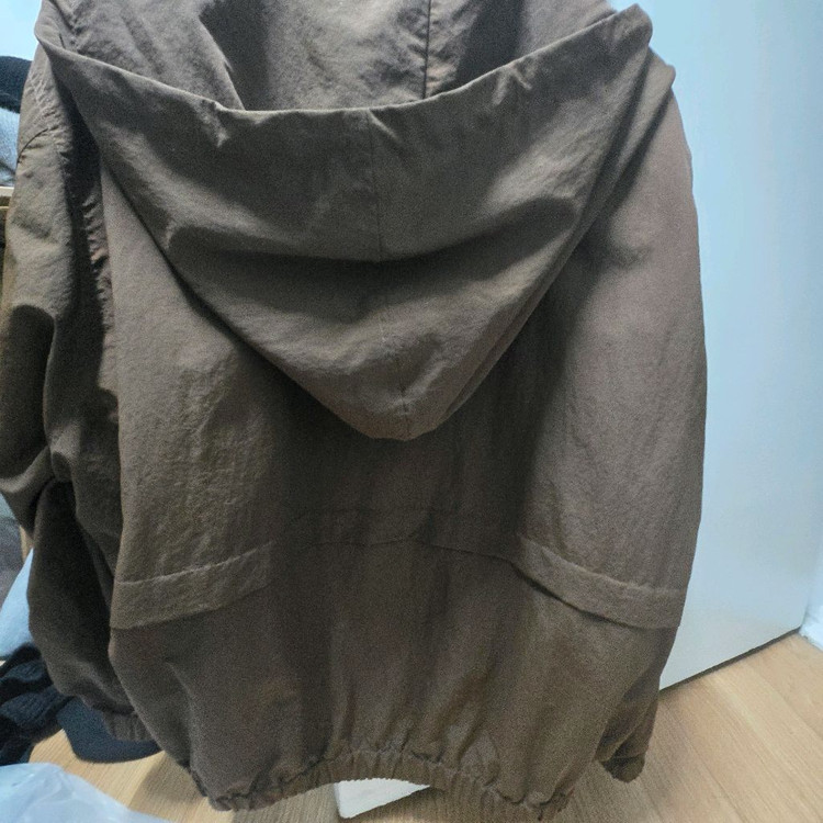 NOHANT 노앙 브라운 후드 집업 자켓 이미지