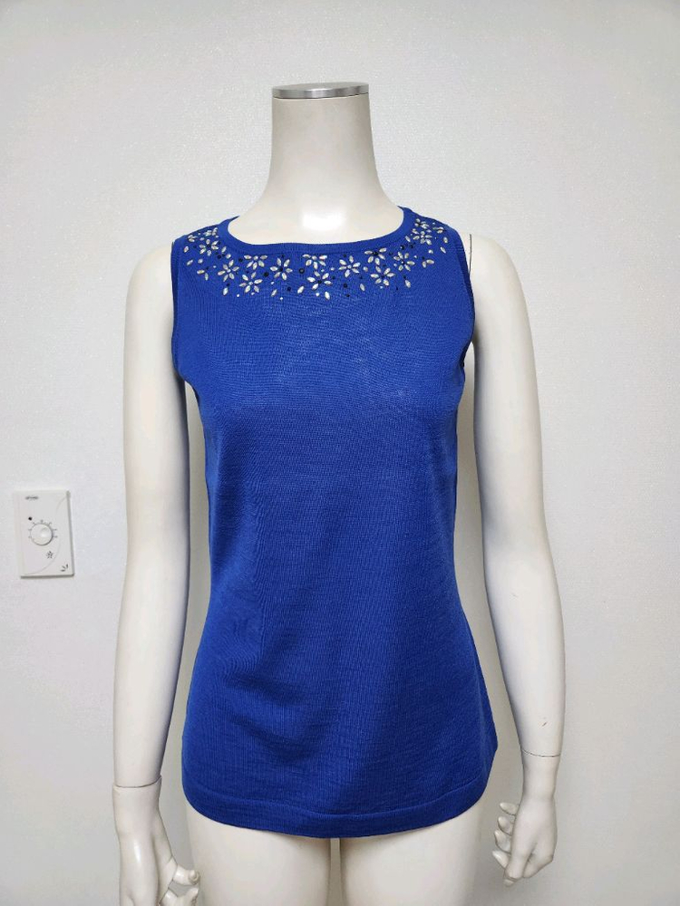 센죤 니트 조끼, 가디건 세트, P사이즈--2