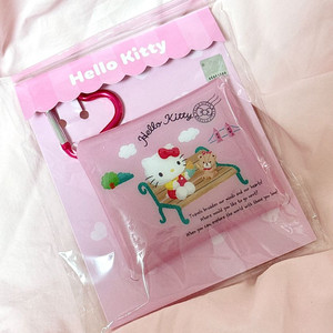 헬로키티 단추 파우치(새상품,정품)