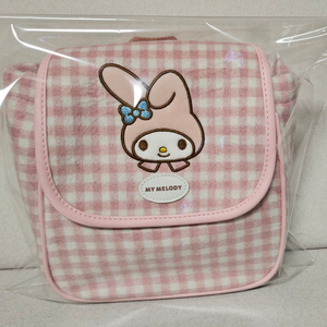 산리오 마이멜로디 한교동체크백팩 체크가방