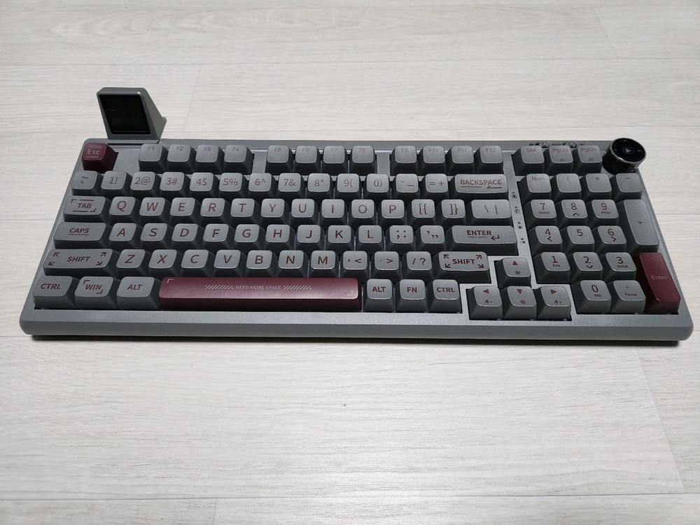 [A급]EPOMAKER 에포메이커 RT100 유무선 기계식 키보드 레트로 화이트 wisteria 5 택포--1