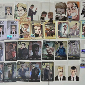 외모지상주의 외지주 박종건 김준구 굿즈 포토카드 증명사진 사원증 부적