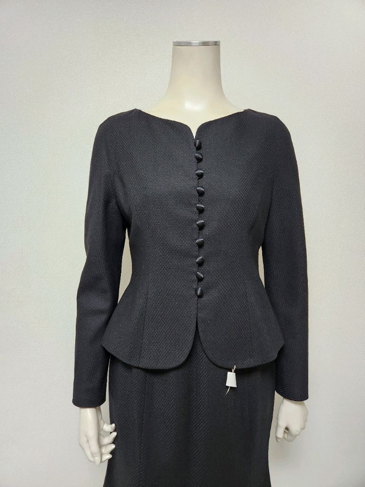 여성 정장 세트, 이느와, 55-66, 모직 백프로--1