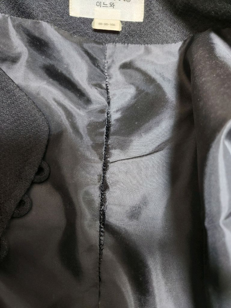 여성 정장 세트, 이느와, 55-66, 모직 백프로--6