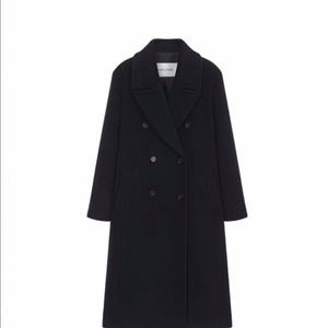 루에브르 캐시미어 더블 코트 1사이즈 블랙
