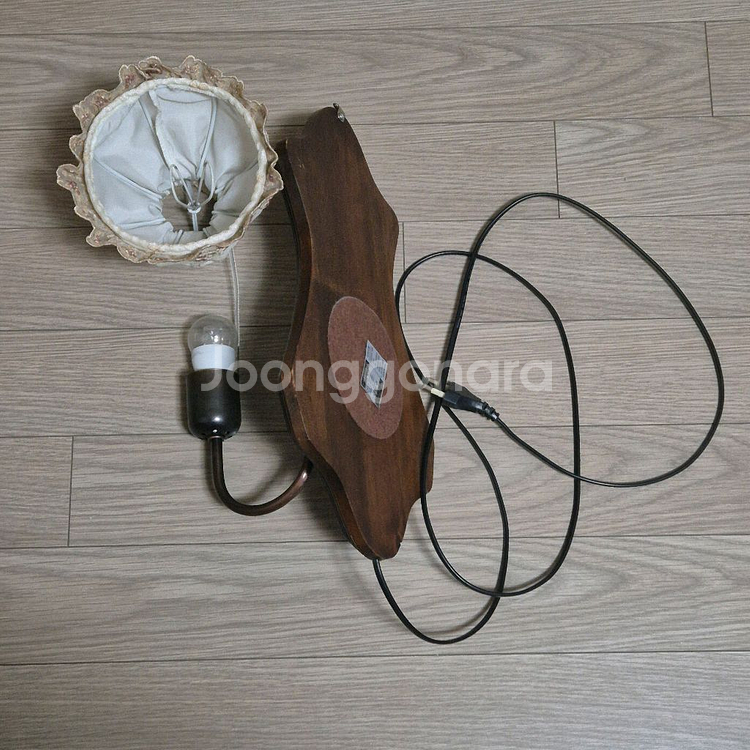 벽걸이 조명 우드 인테리어 침대 독서등--3