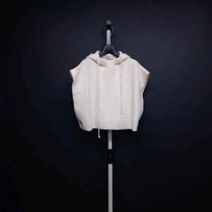 ASANG 아상 캐시미어블랜 후드니트베스트 F 33-77