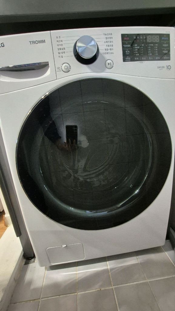 LG 트롬 세탁기 15kg + 삼성 건조기 9kg 세트--1