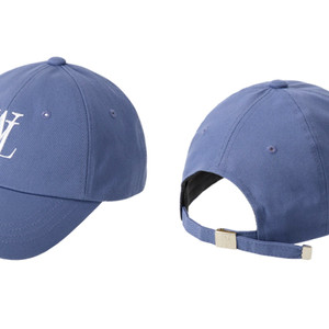 우알롱 시그니처 로고 볼캡 - 미드 블루 M 이미지