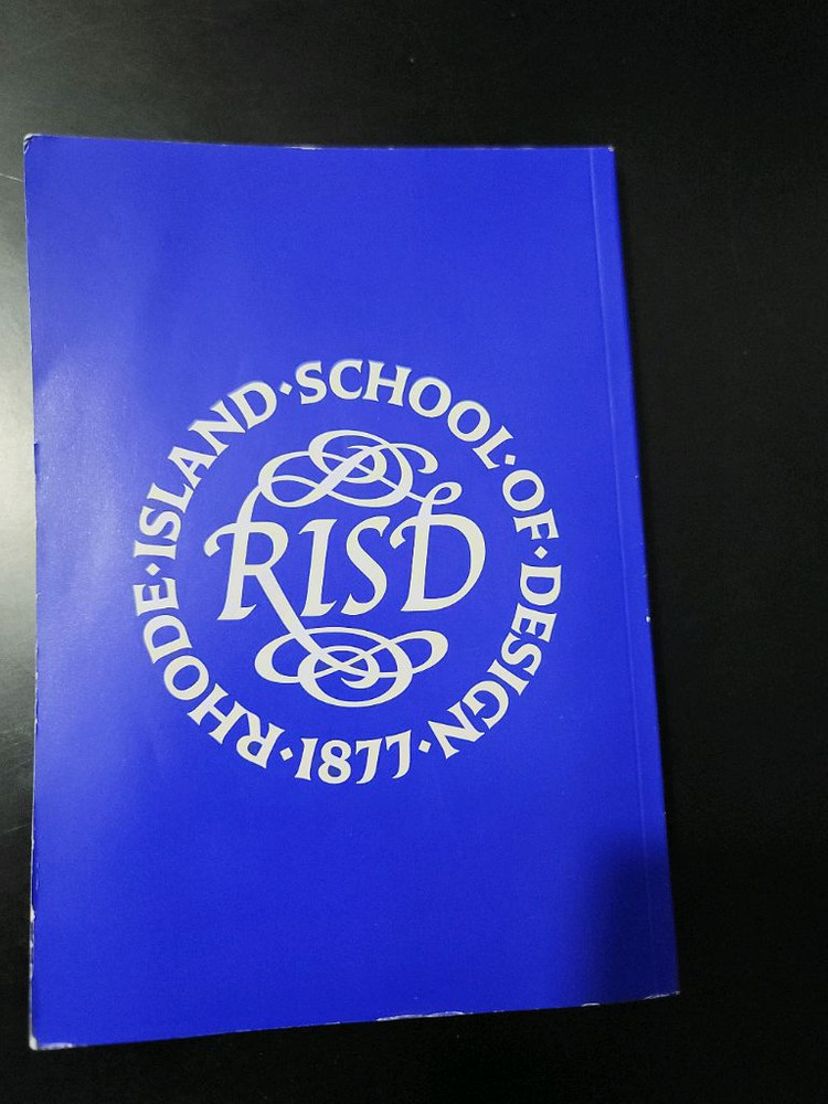 RISD 로드아일랜드 디자인 스쿨 서적 이미지