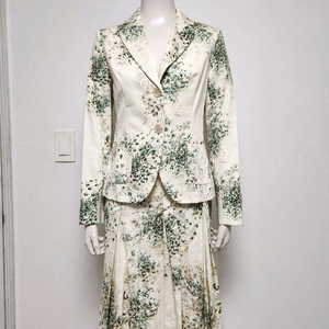 플로럴 패턴 정장 세트, 막스마라 정품, 55사이즈