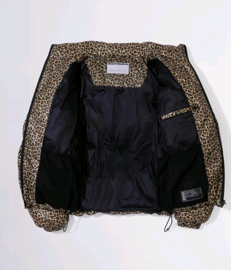 스컬프터 레오파드 패딩--2