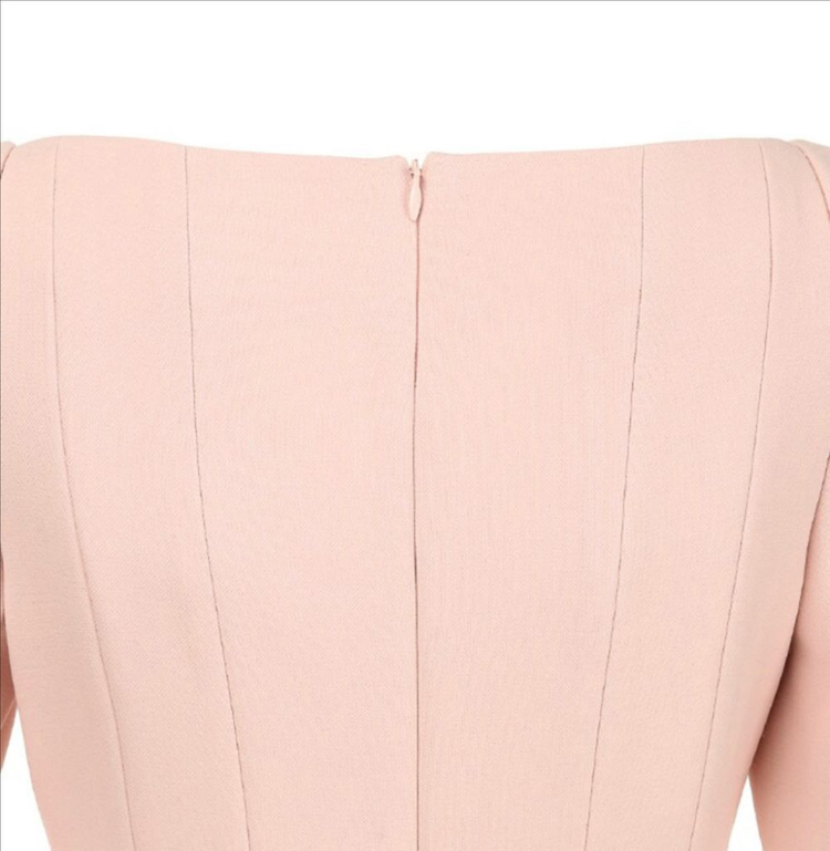 새상품 비에이유 바이 브라이드앤유 오데뜨 살몬핑크 / 55사이즈--7