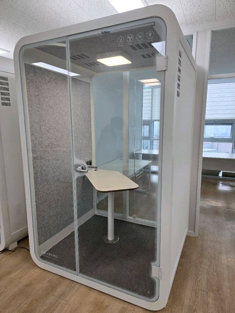 방음부스 , 폰부스, 미팅룸, 회의실,개인방송 부스, 휴게실, 화상회의 방음 부스 판매합니다. 이미지
