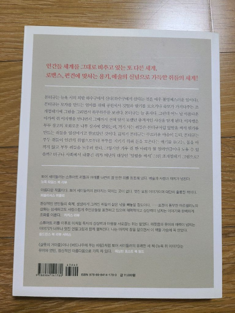 뉴욕쥐이야기 (반값택포)--1