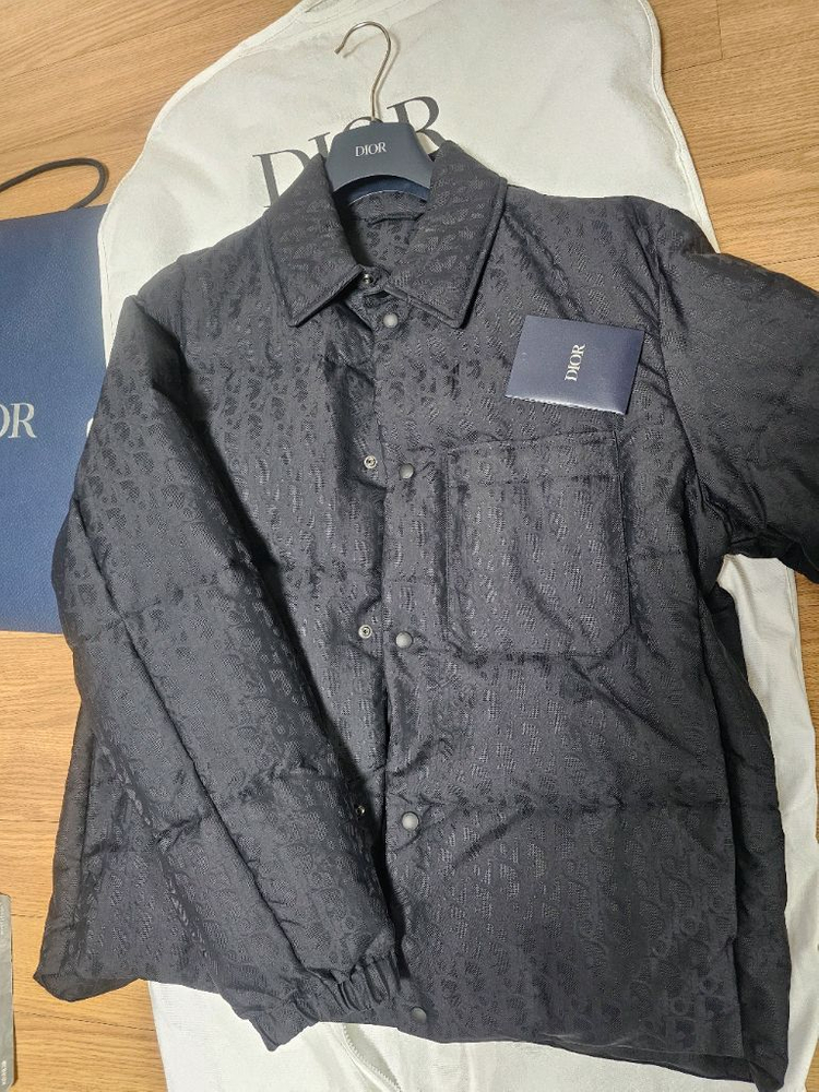 디올 오블리크 테크니컬 푸퍼 패딩 자켓 점퍼 50사이즈 (새상품)--3