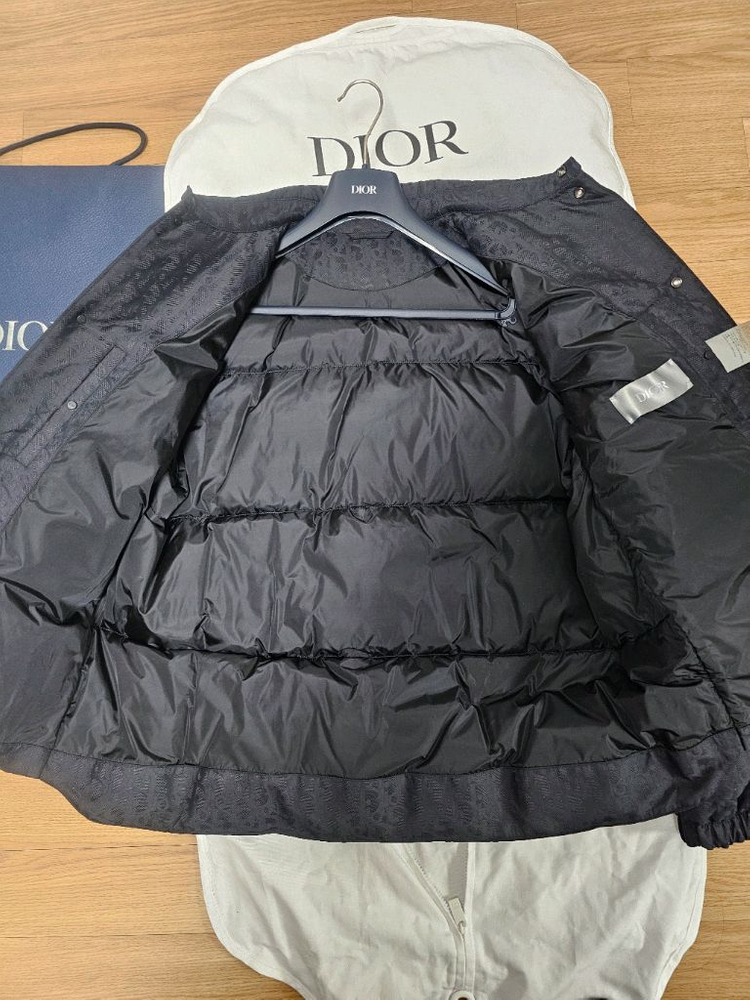 디올 오블리크 테크니컬 푸퍼 패딩 자켓 점퍼 50사이즈 (새상품)--5