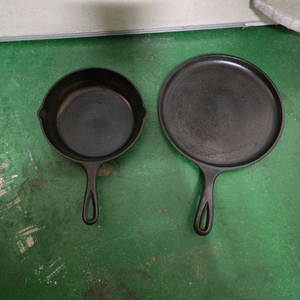 롯지 무쇠 주물팬 2개 세트