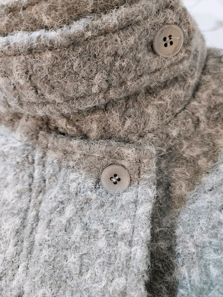 도매텍 제평브랜드 부클 봄버자켓--2