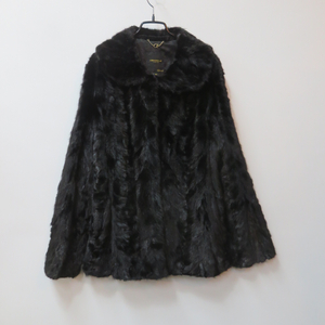 크로커다일레이디 블랙 천연 밍크 모피 자켓