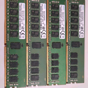 삼성 데스크탑 램카드 16GB DDR4 2400T PC4-2400T x 4개 총 64GB 서버용 램