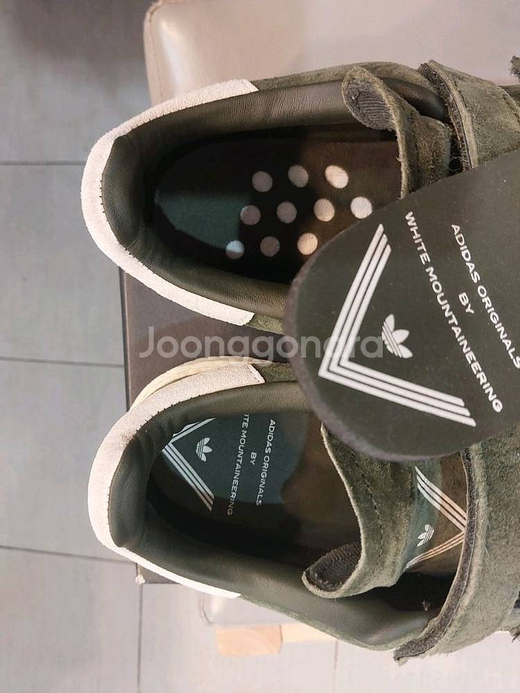 아디다스 X 화이트 마운티니어링 스탠스미스 cf 남성 250사이즈 택포3만원--1