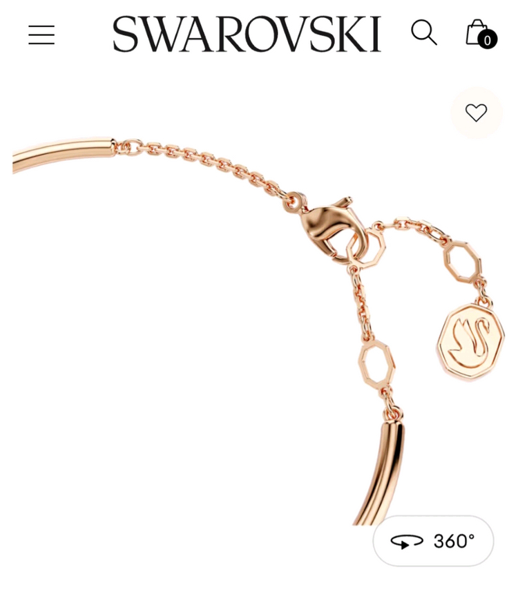 새제품)스와로브스키 댄싱 팔찌 정품--2