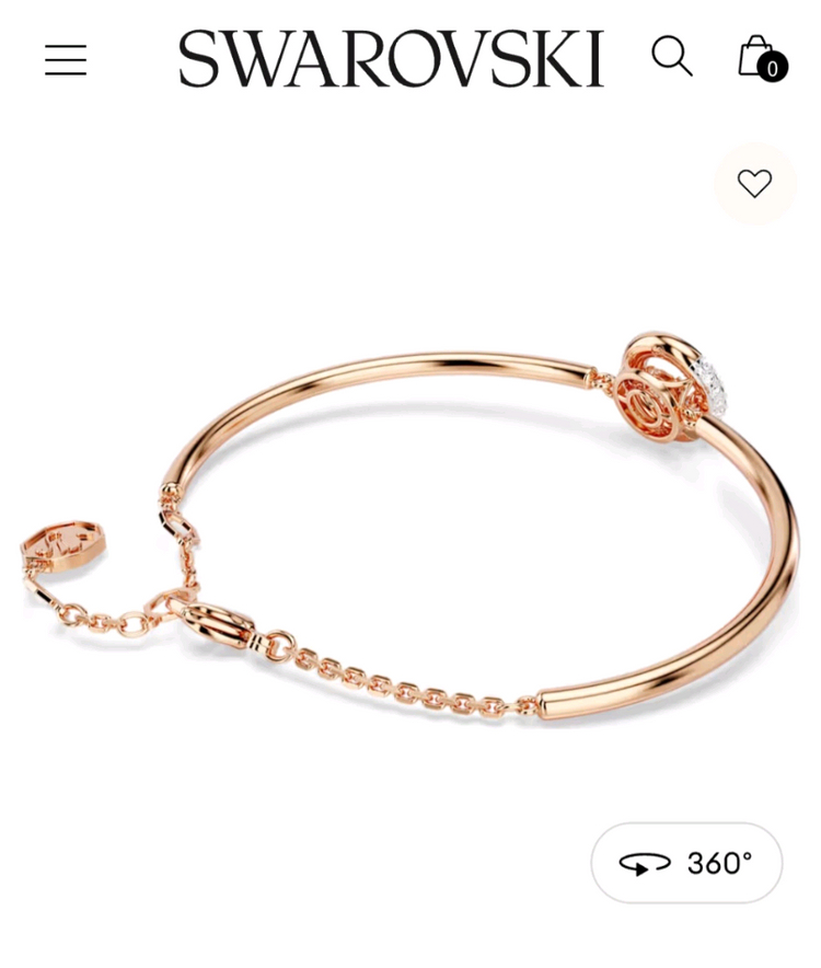 새제품)스와로브스키 댄싱 팔찌 정품--3